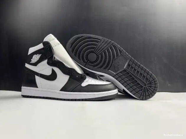 MaikeSneakers Air White 1 555088-010 Retro (2014) Black Jordan 0618